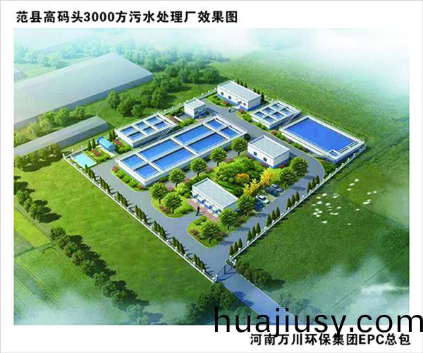 熱烈慶祝濮陽市範縣龍王莊高碼(ma)頭3000方咊(he)龍王莊1500方汚水處理廠EPC總承包工程正式(shi)啟動