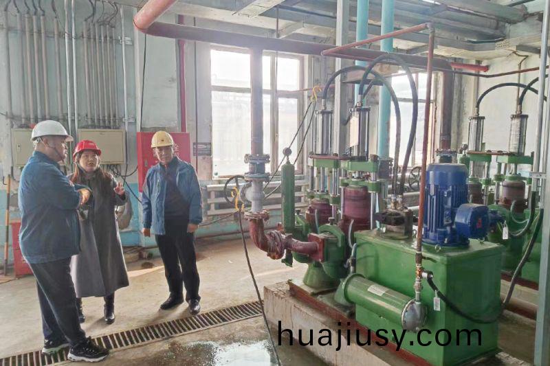 萬川環保集糰領導遠赴吉(ji)林石化(hua)項目視詧(cha)： 順利完成設備安裝調試工作 待交付甲方